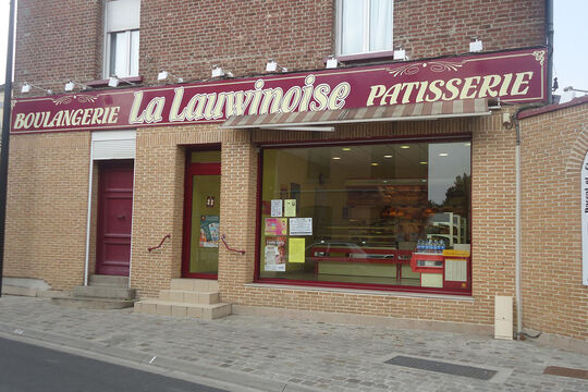 Photo de la facade de la boulangerie