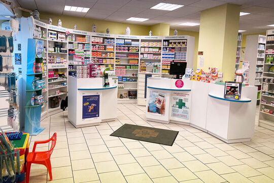 Photo de l'intérieur de la pharmacie